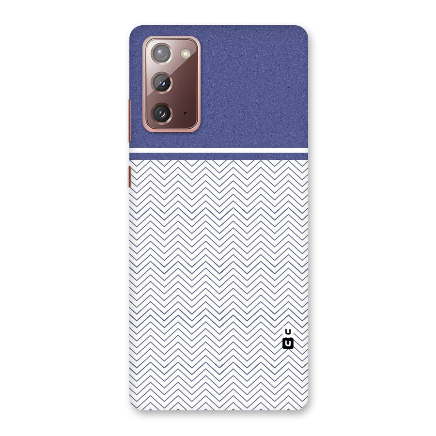 Melange Striped Pattern Back Case for Galaxy Note 20