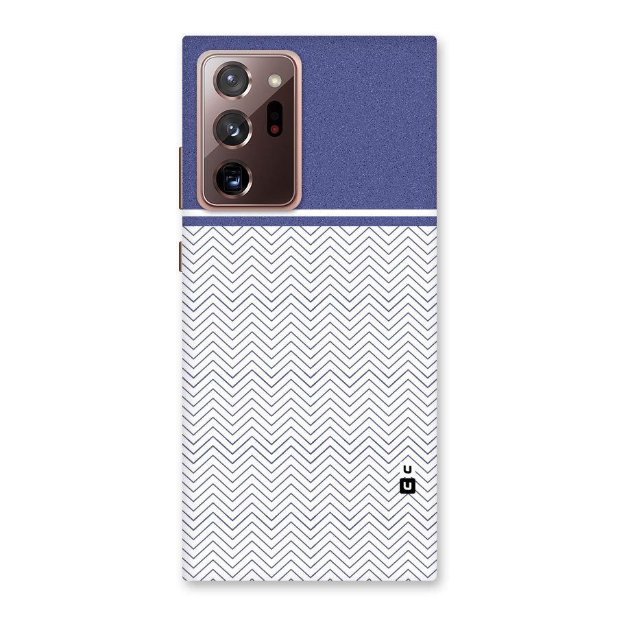 Melange Striped Pattern Back Case for Galaxy Note 20 Ultra