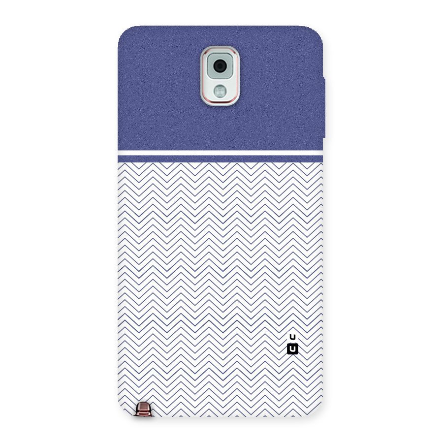 Melange Striped Pattern Back Case for Galaxy Note 3