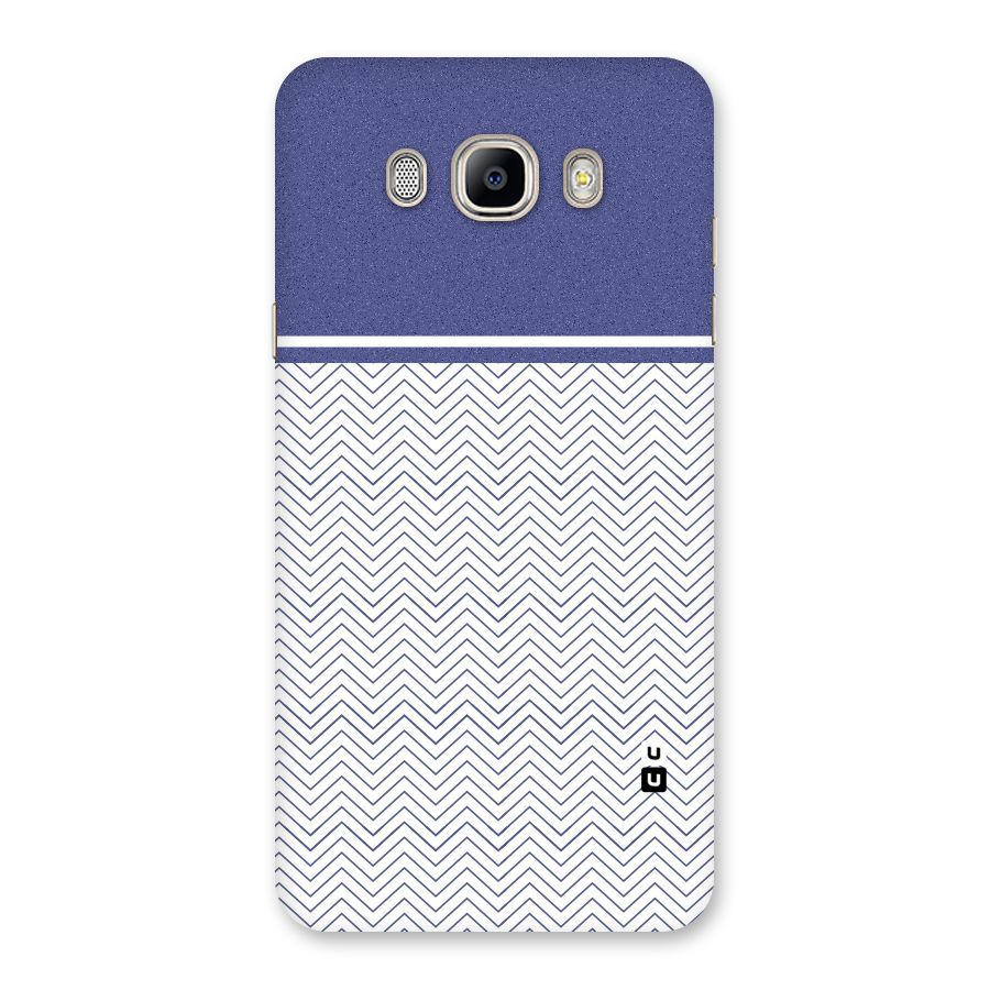 Melange Striped Pattern Back Case for Galaxy On8