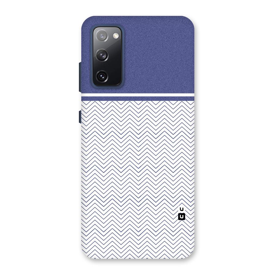 Melange Striped Pattern Back Case for Galaxy S20 FE