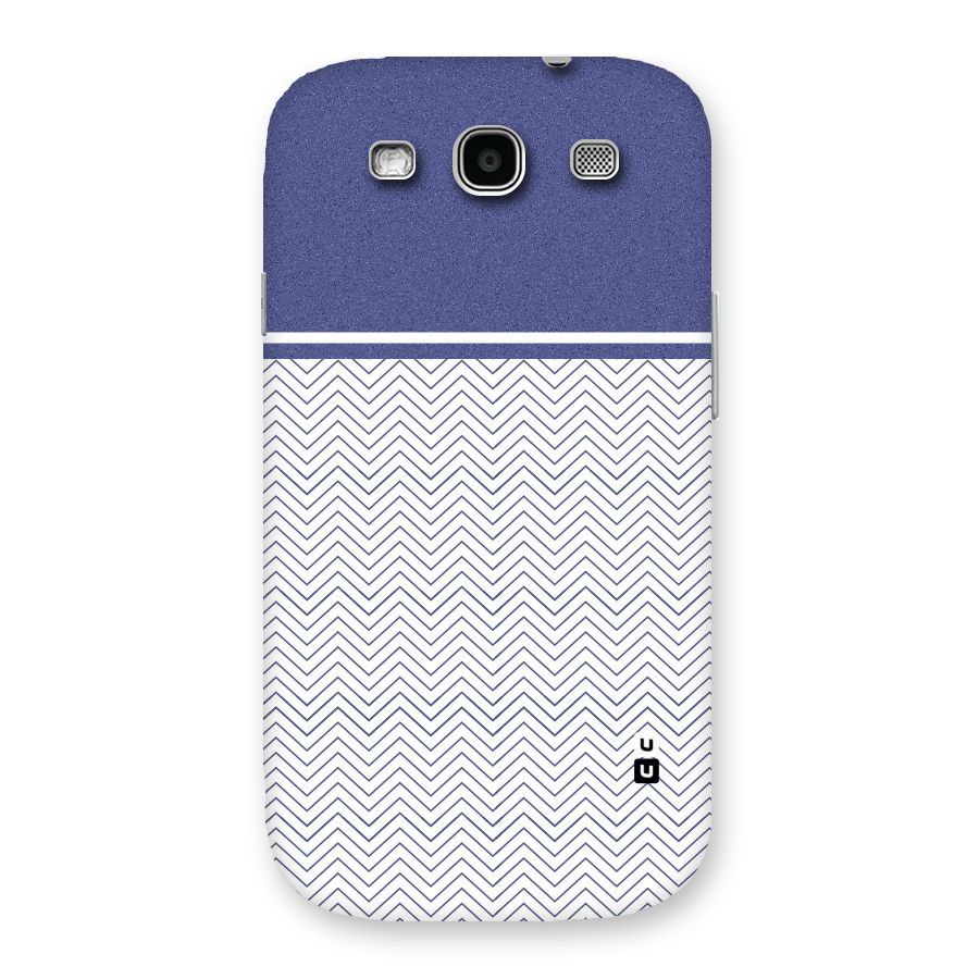 Melange Striped Pattern Back Case for Galaxy S3