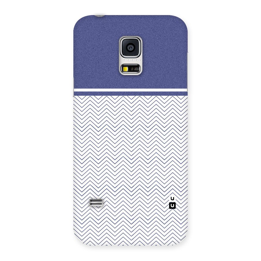 Melange Striped Pattern Back Case for Galaxy S5 Mini