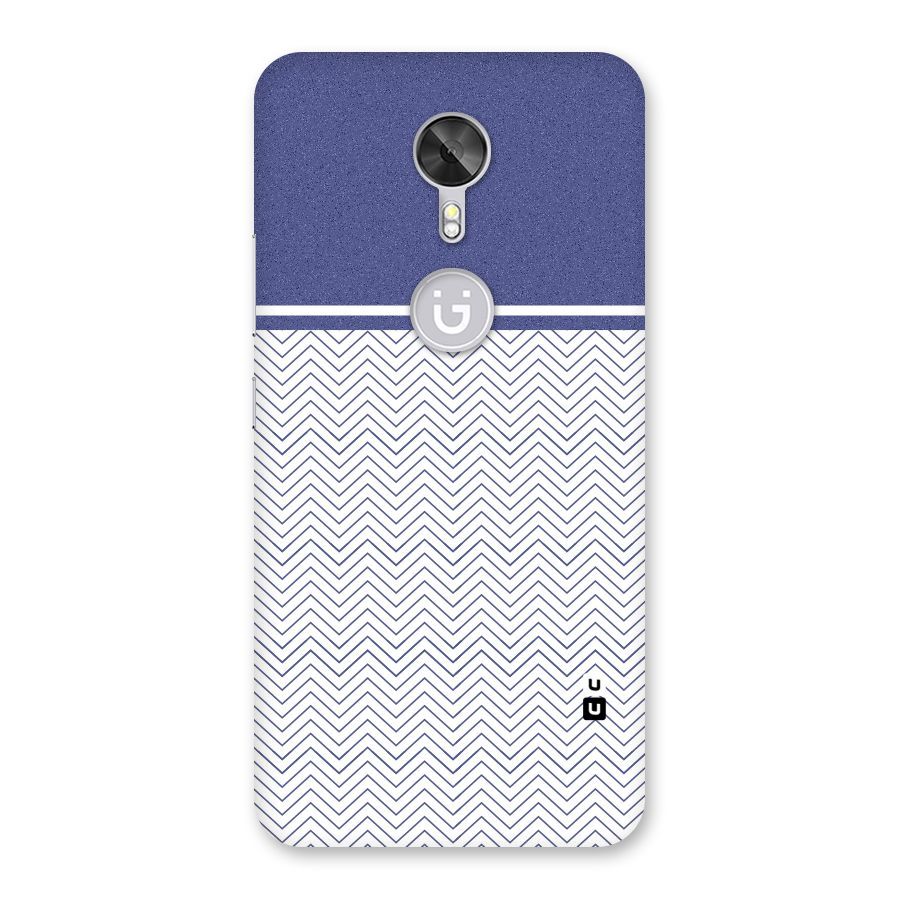 Melange Striped Pattern Back Case for Gionee A1
