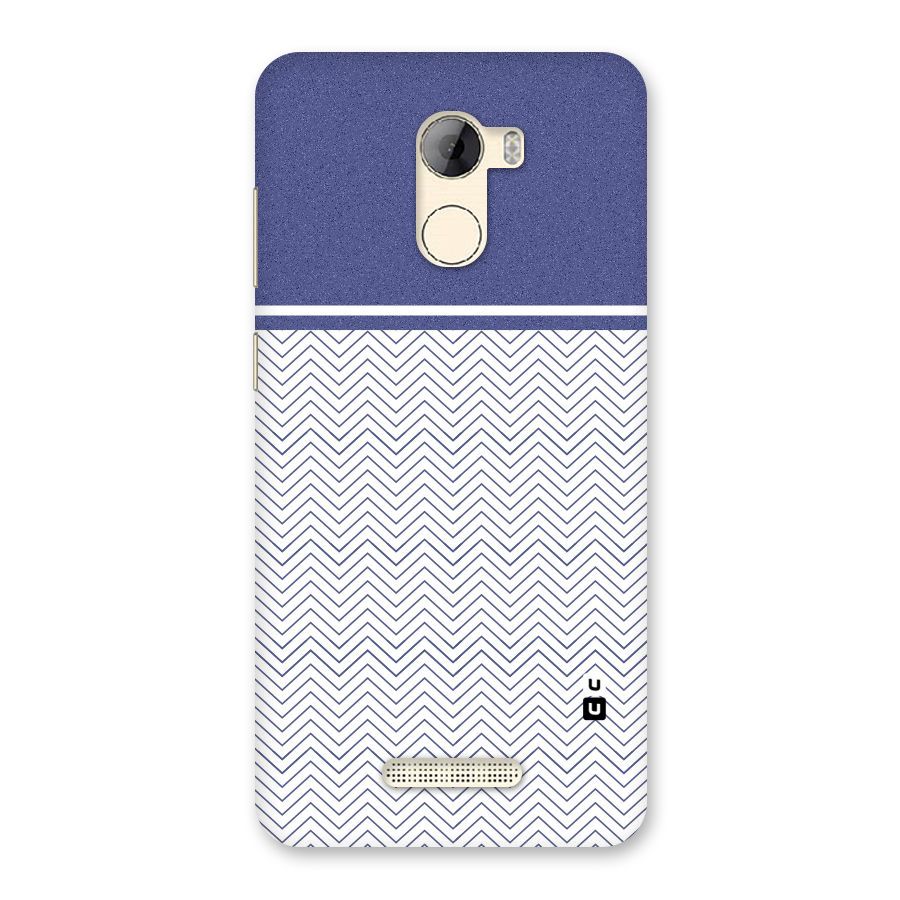 Melange Striped Pattern Back Case for Gionee A1 LIte