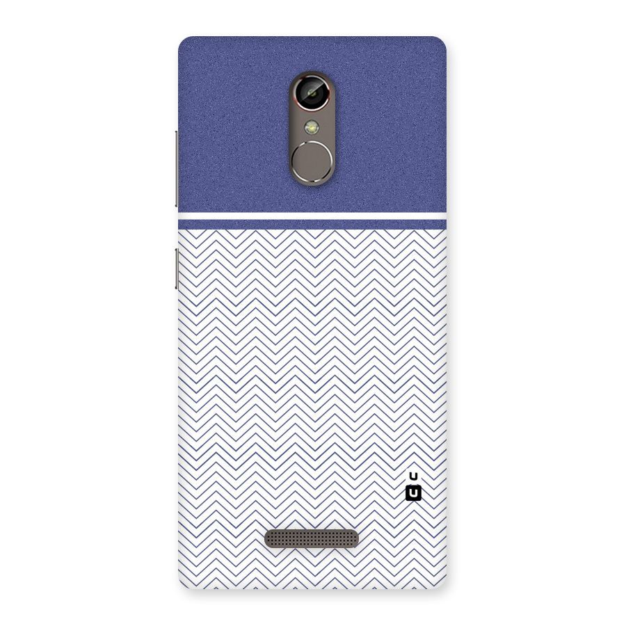 Melange Striped Pattern Back Case for Gionee S6s