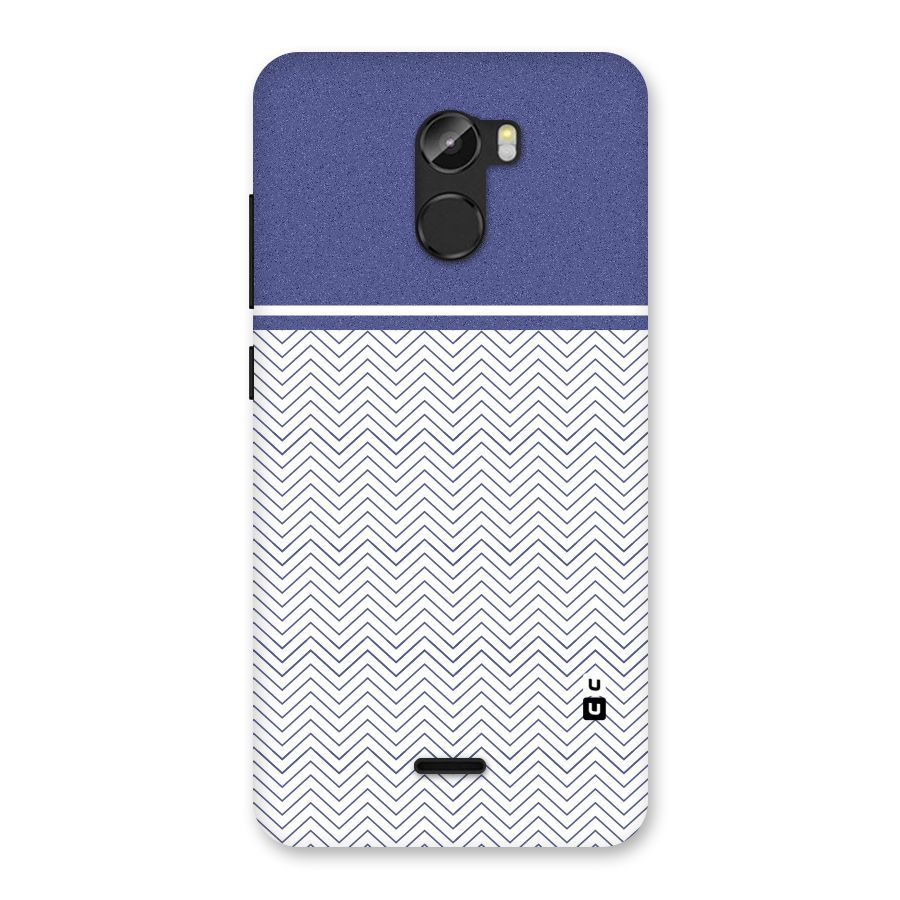 Melange Striped Pattern Back Case for Gionee X1