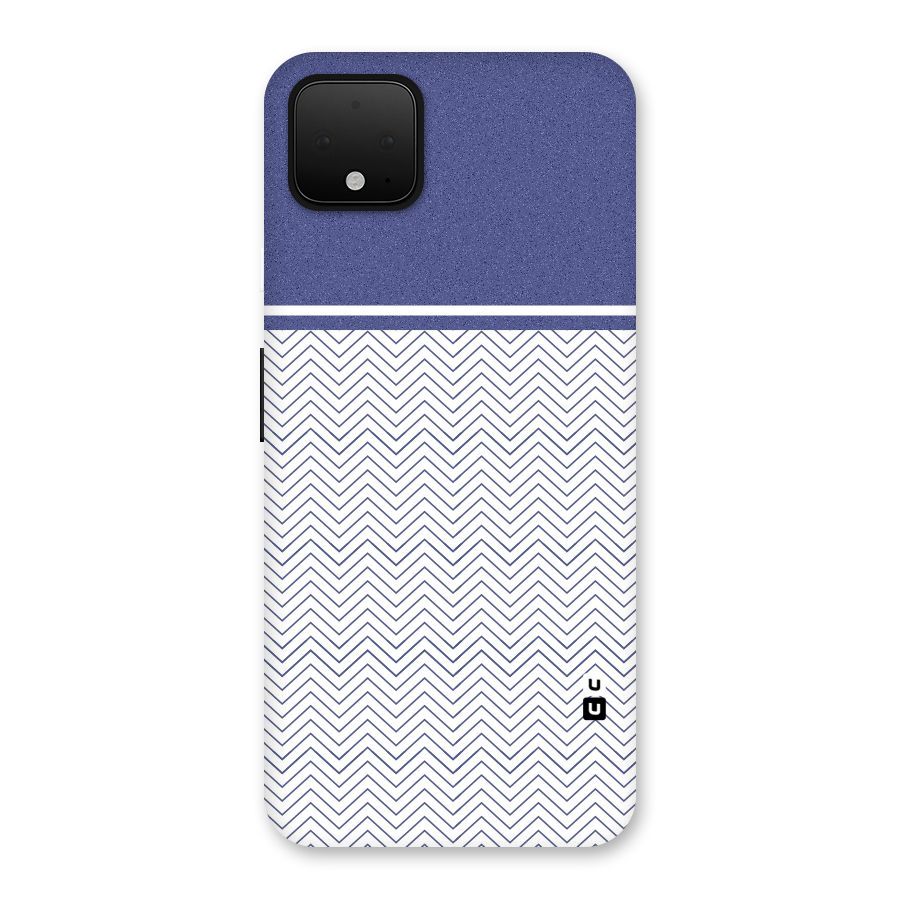Melange Striped Pattern Back Case for Google Pixel 4 XL