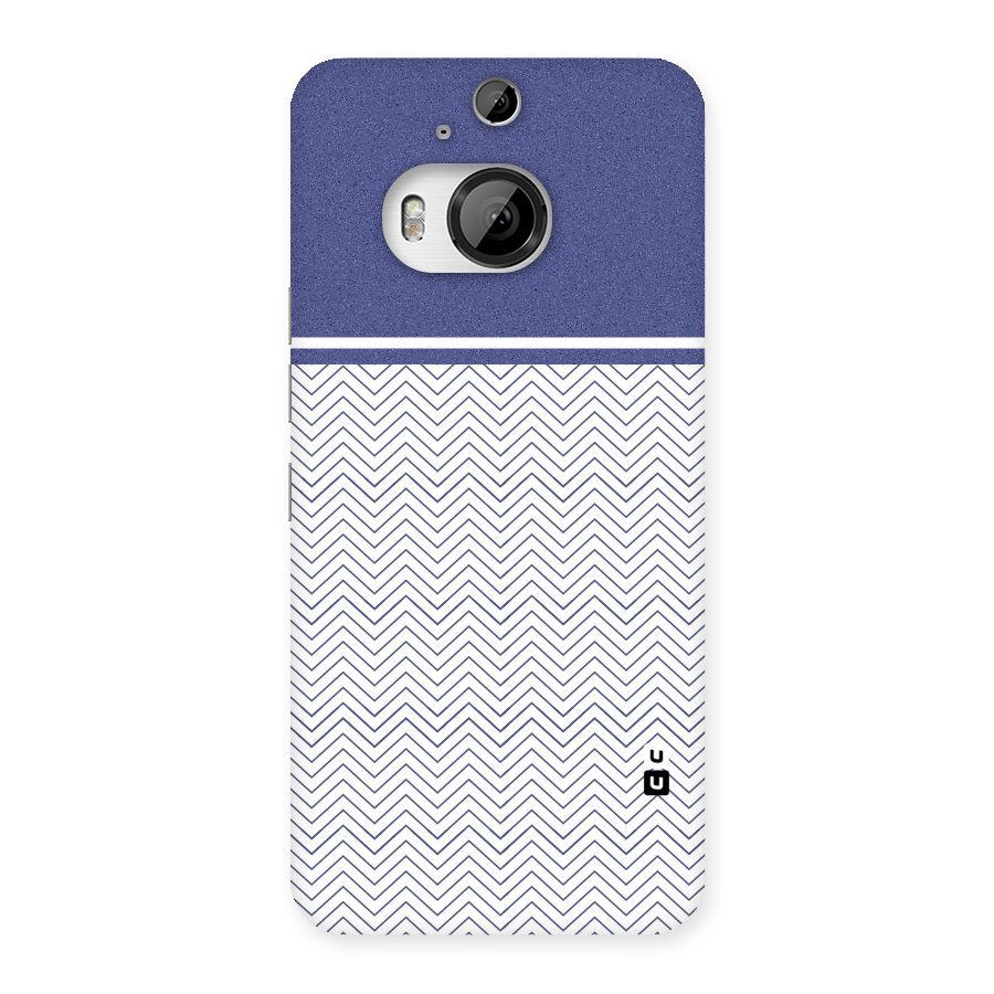 Melange Striped Pattern Back Case for HTC One M9 Plus