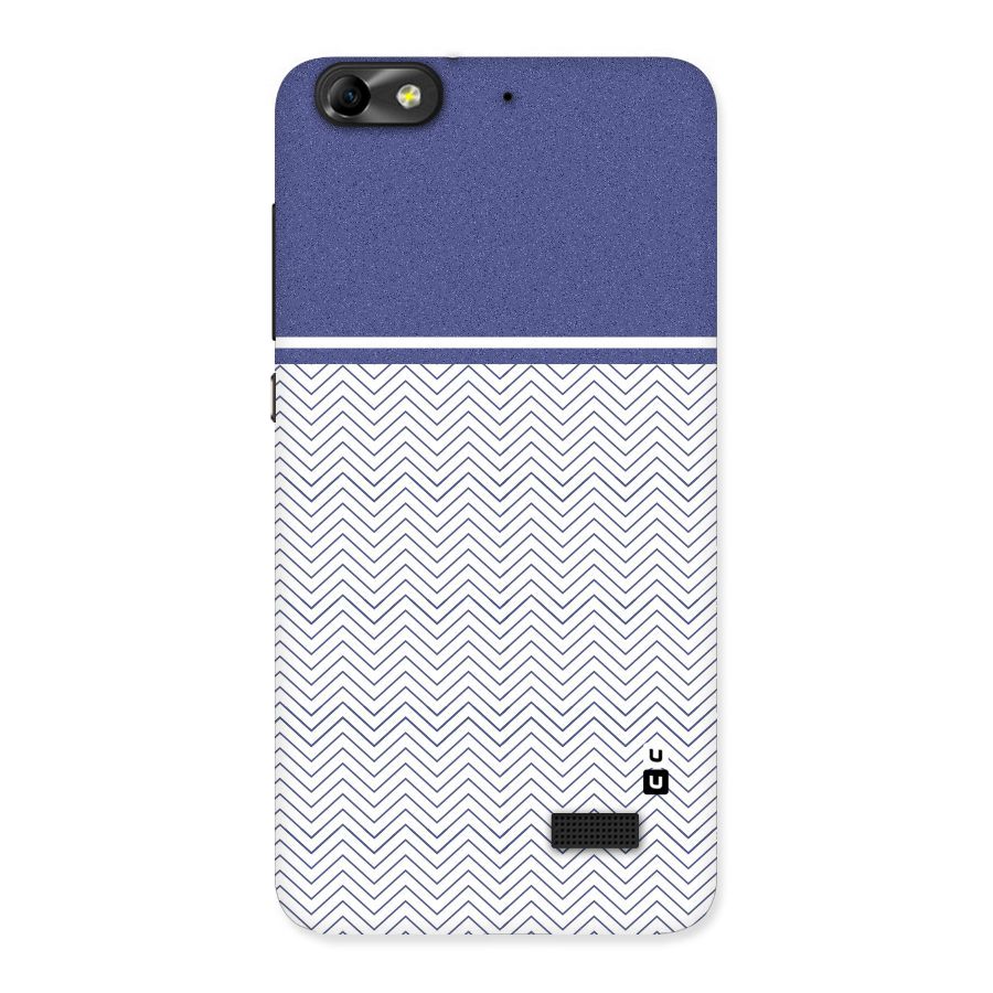 Melange Striped Pattern Back Case for Honor 4C