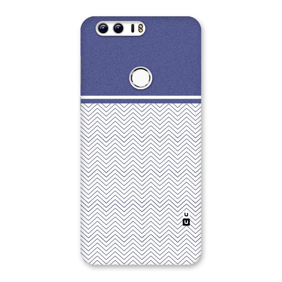 Melange Striped Pattern Back Case for Honor 8