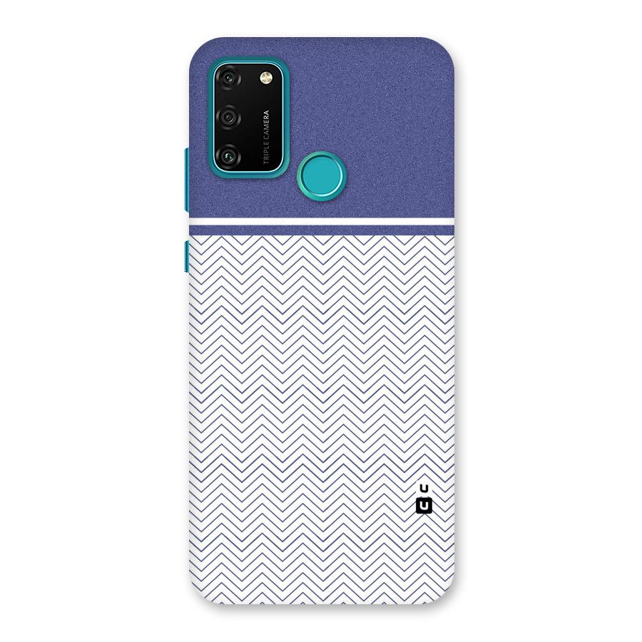 Melange Striped Pattern Back Case for Honor 9A