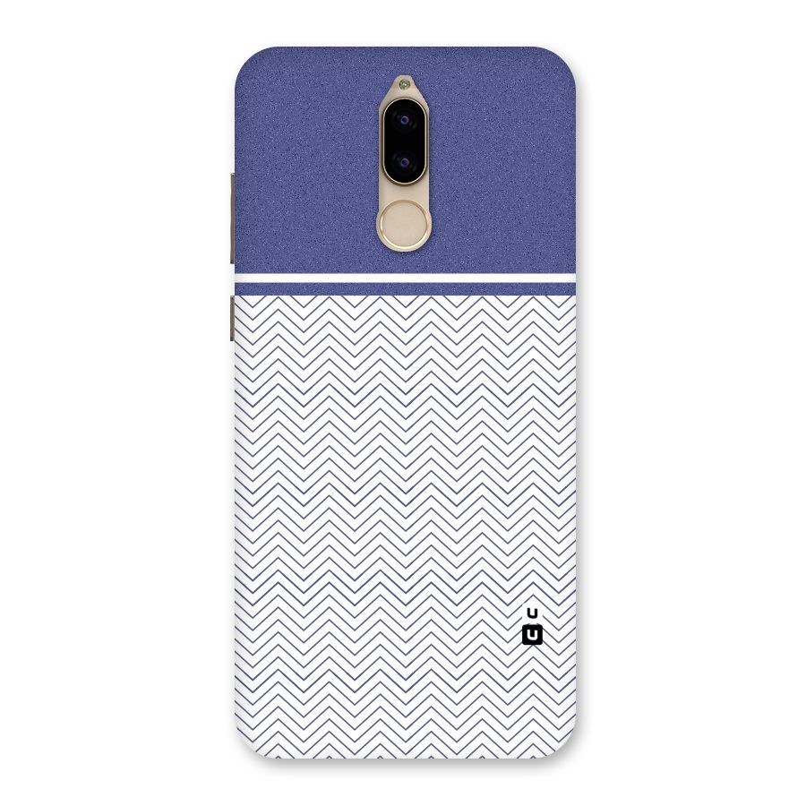 Melange Striped Pattern Back Case for Honor 9i