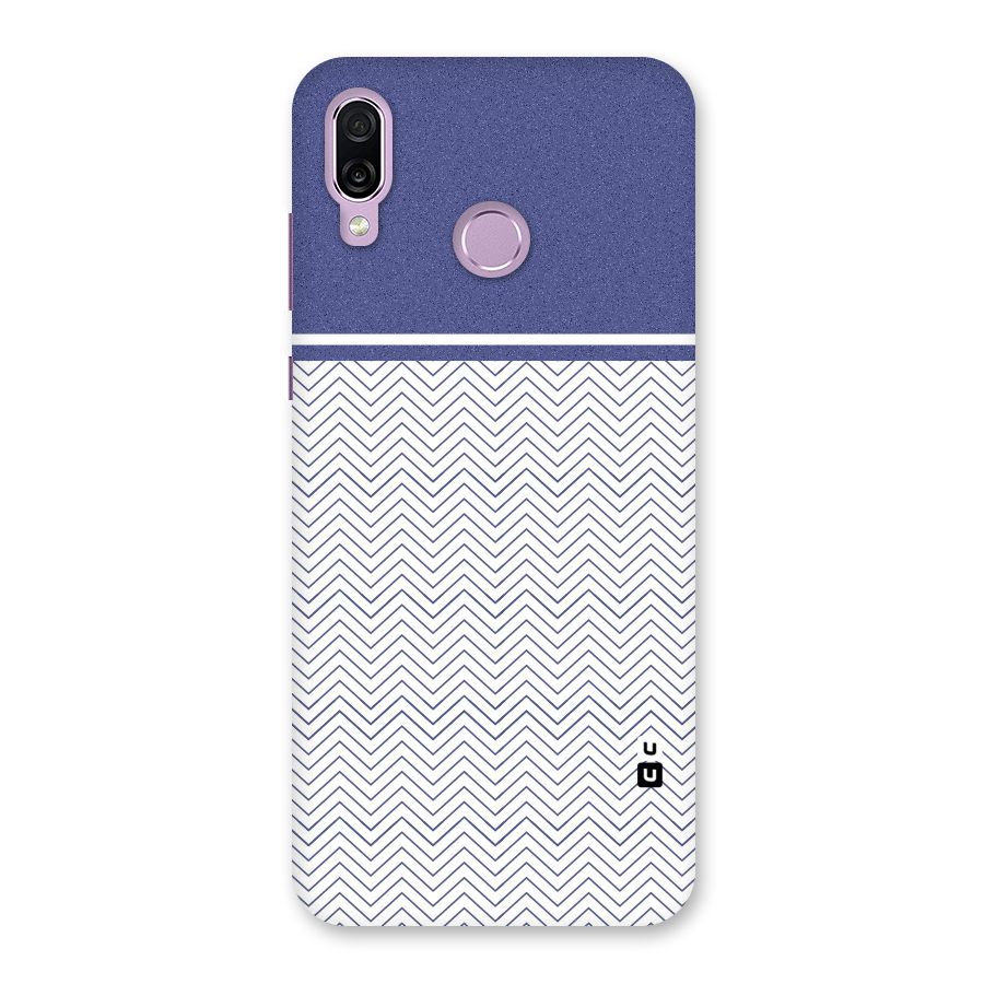 Melange Striped Pattern Back Case for Honor Play