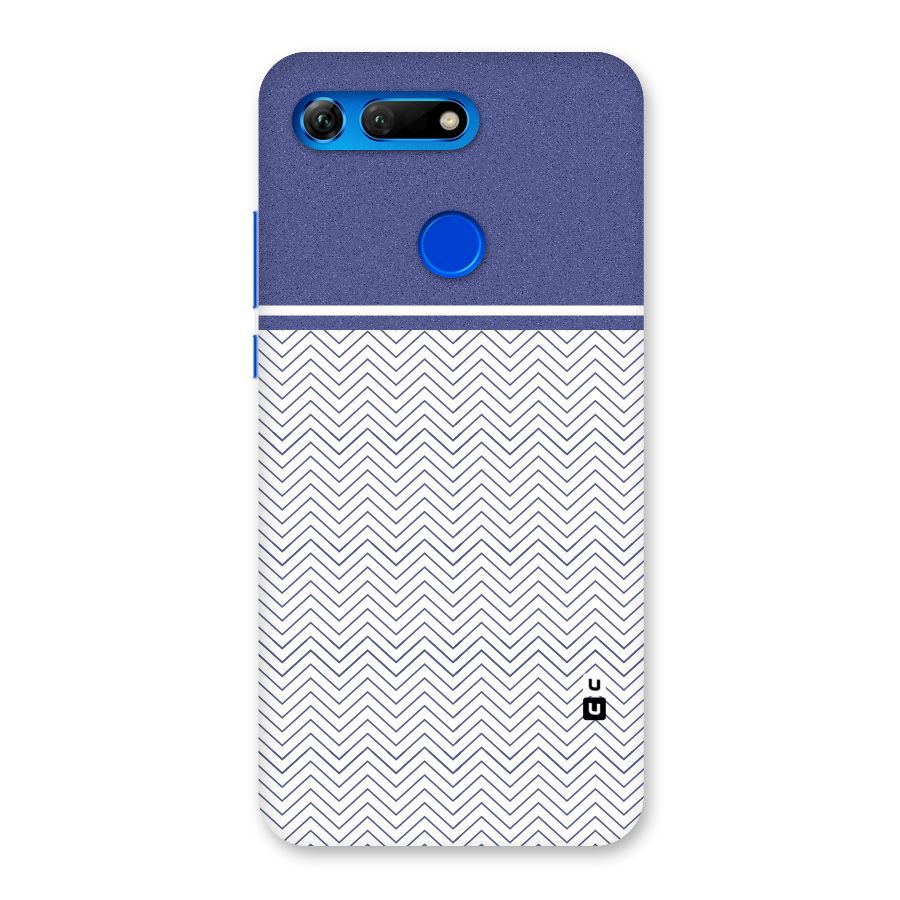Melange Striped Pattern Back Case for Honor View 20