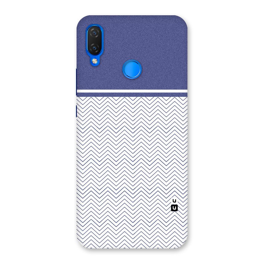 Melange Striped Pattern Back Case for Huawei P Smart+