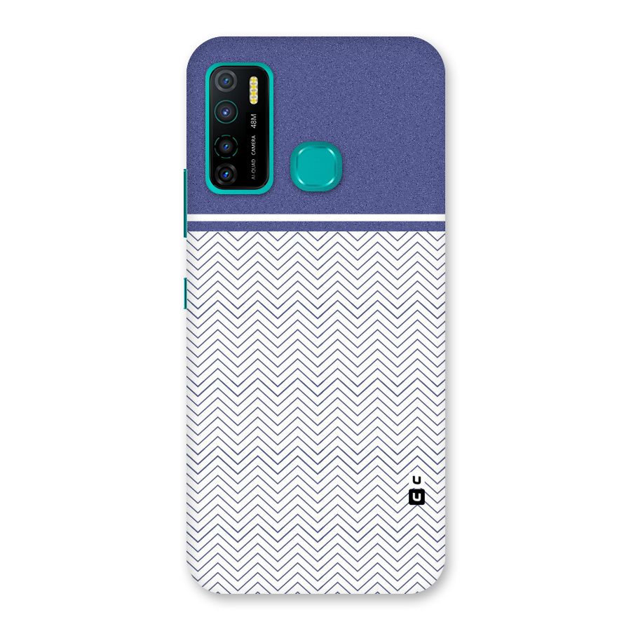 Melange Striped Pattern Back Case for Infinix Hot 9 Pro