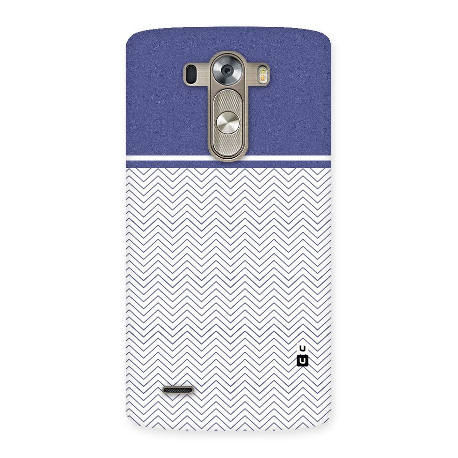 Melange Striped Pattern Back Case for LG G3