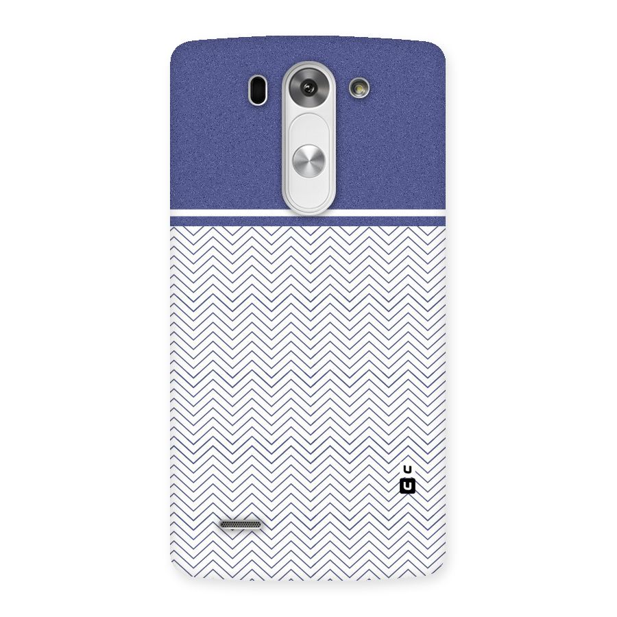 Melange Striped Pattern Back Case for LG G3 Mini