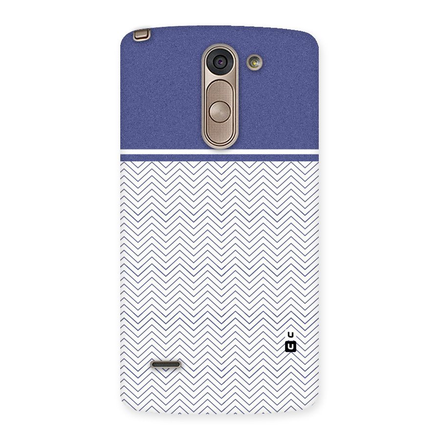 Melange Striped Pattern Back Case for LG G3 Stylus