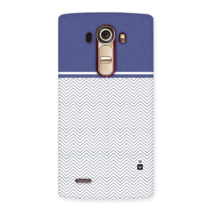 Melange Striped Pattern Back Case for LG G4