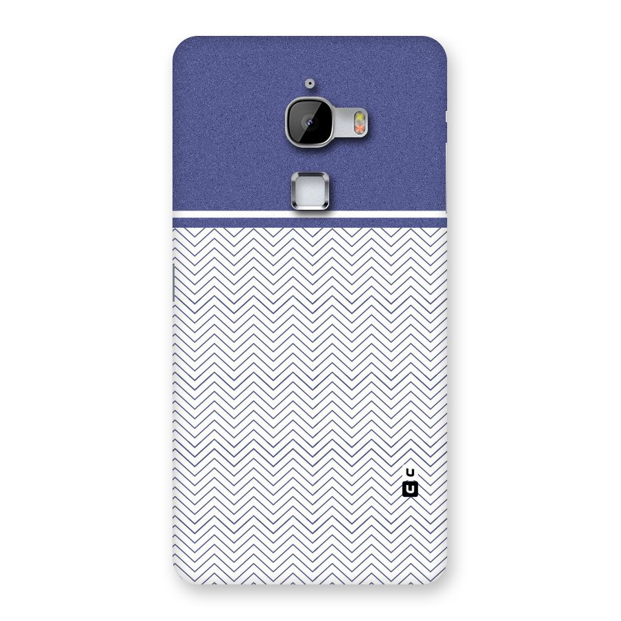 Melange Striped Pattern Back Case for LeTv Le Max
