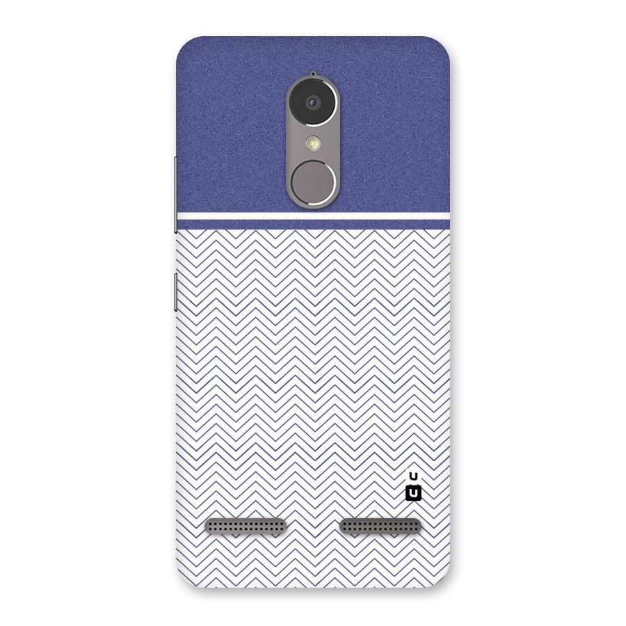 Melange Striped Pattern Back Case for Lenovo K6