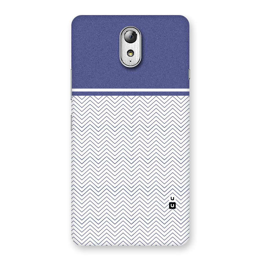 Melange Striped Pattern Back Case for Lenovo Vibe P1M