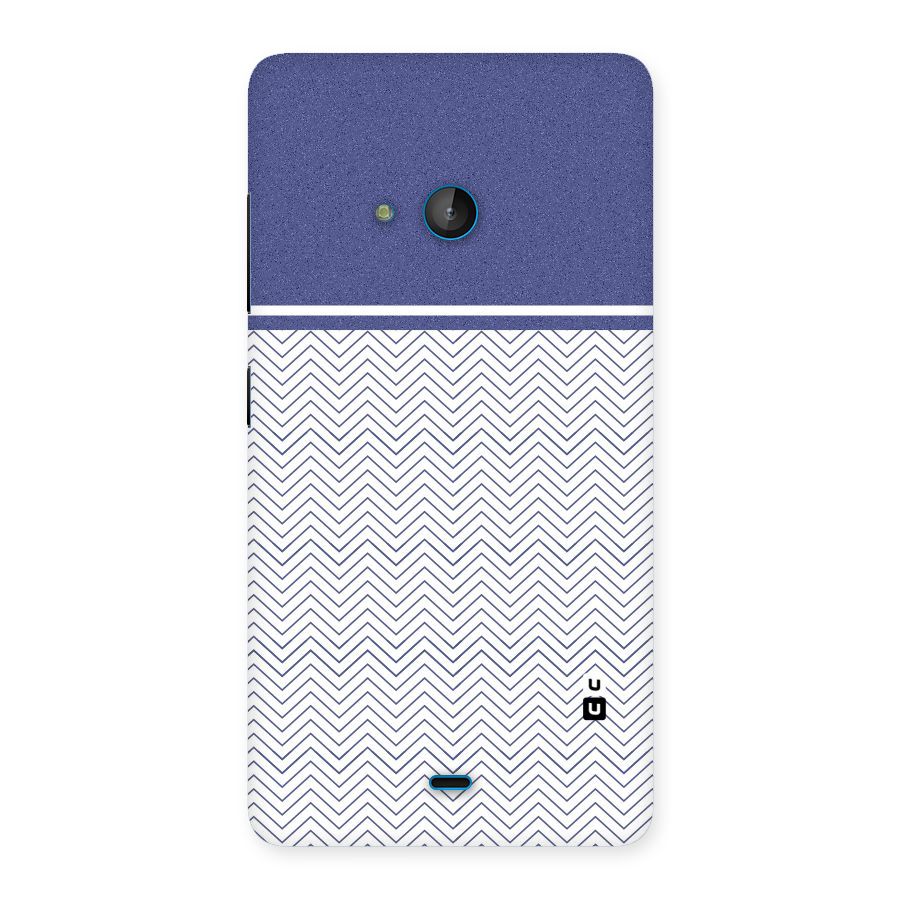 Melange Striped Pattern Back Case for Lumia 540