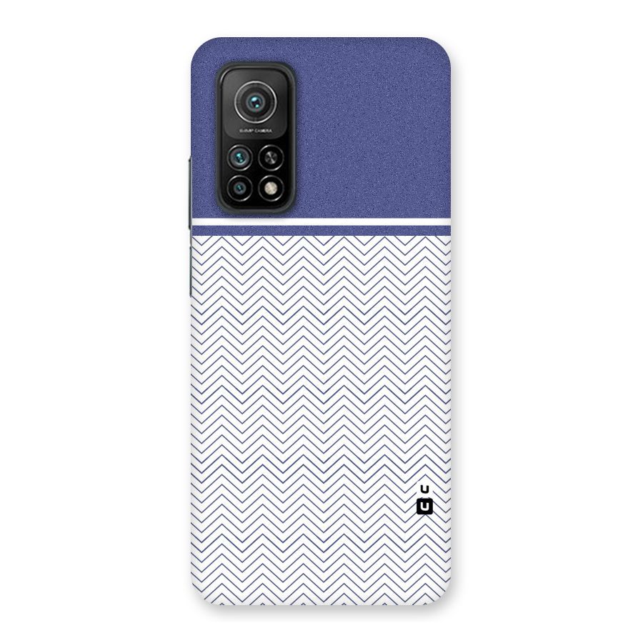 Melange Striped Pattern Back Case for Mi 10T Pro 5G