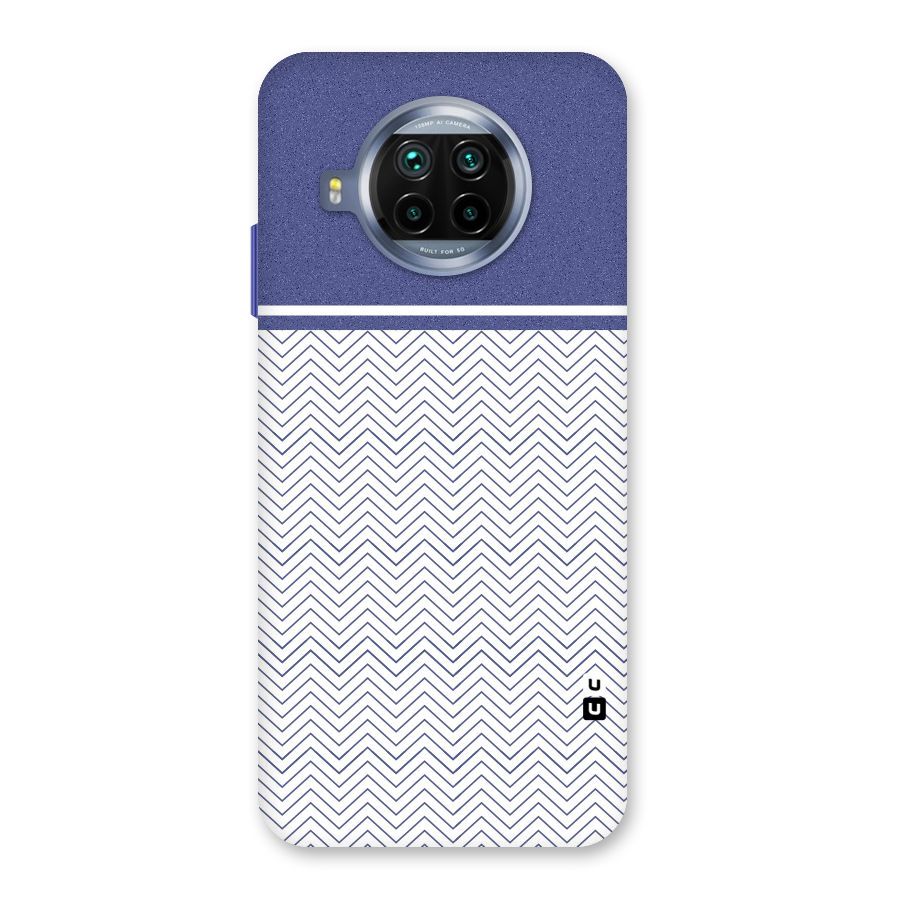 Melange Striped Pattern Back Case for Mi 10i