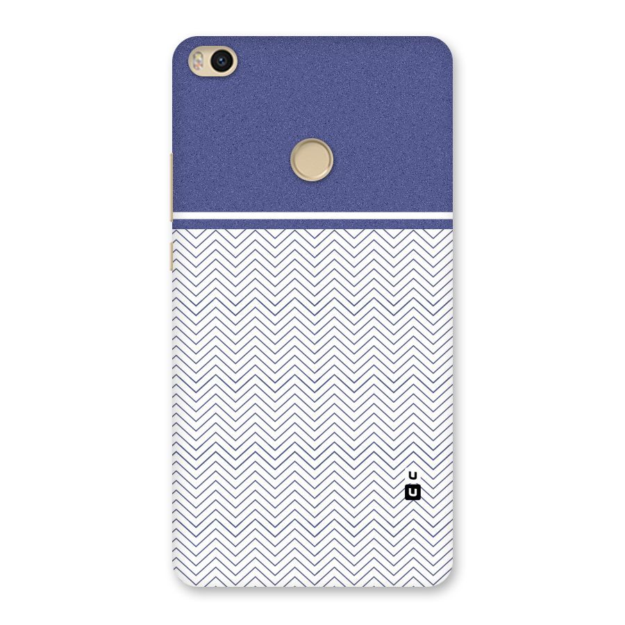 Melange Striped Pattern Back Case for Mi Max 2