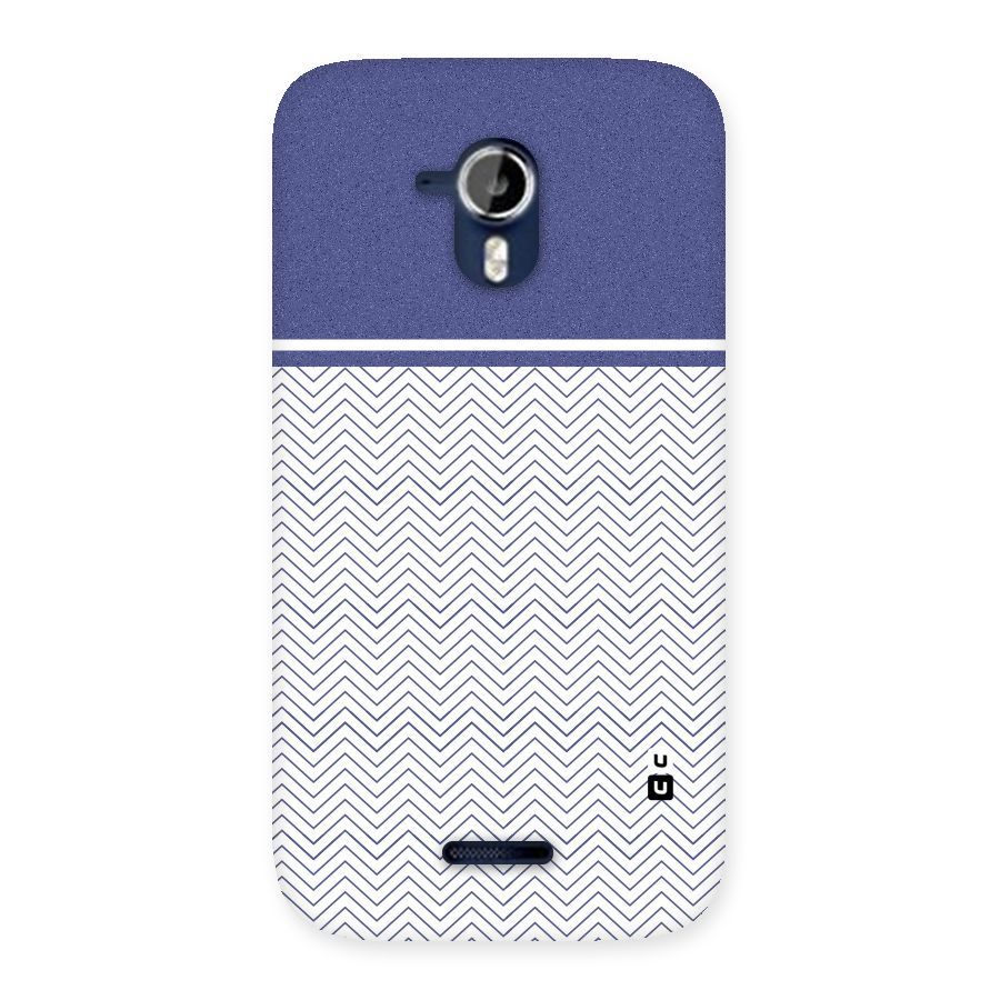 Melange Striped Pattern Back Case for Micromax Canvas Magnus A117