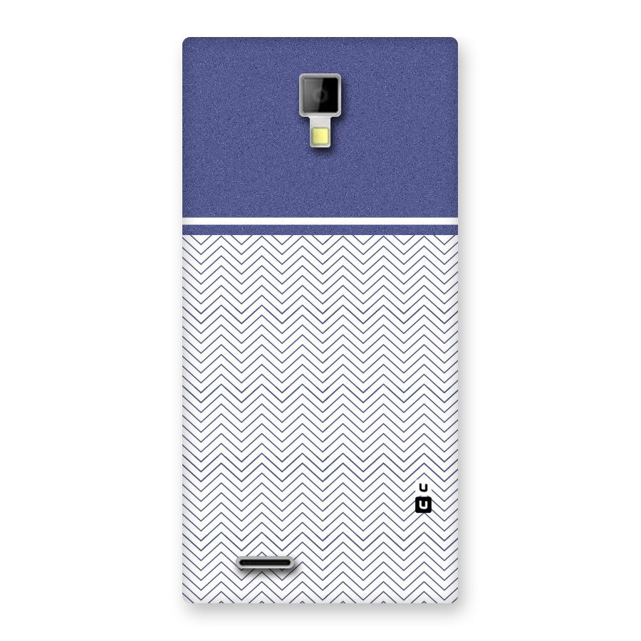 Melange Striped Pattern Back Case for Micromax Canvas Xpress A99
