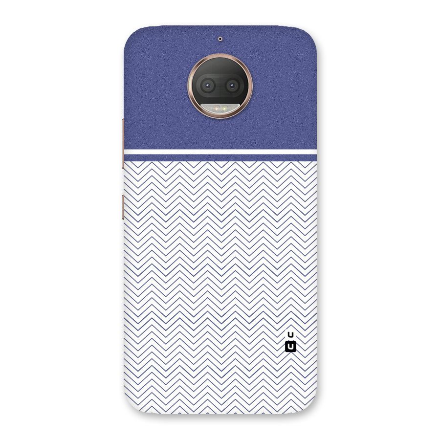 Melange Striped Pattern Back Case for Moto G5s Plus