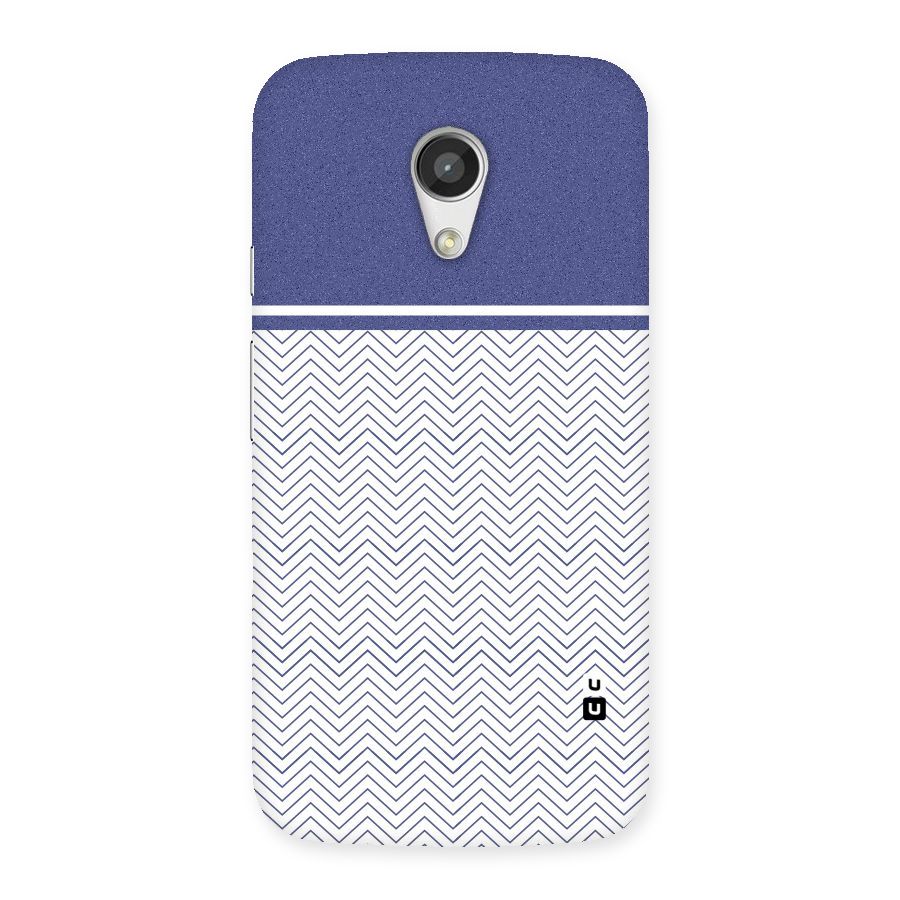 Melange Striped Pattern Back Case for Moto G 2nd Gen