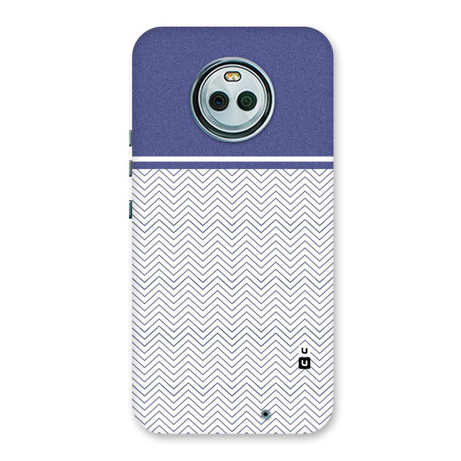 Melange Striped Pattern Back Case for Moto X4