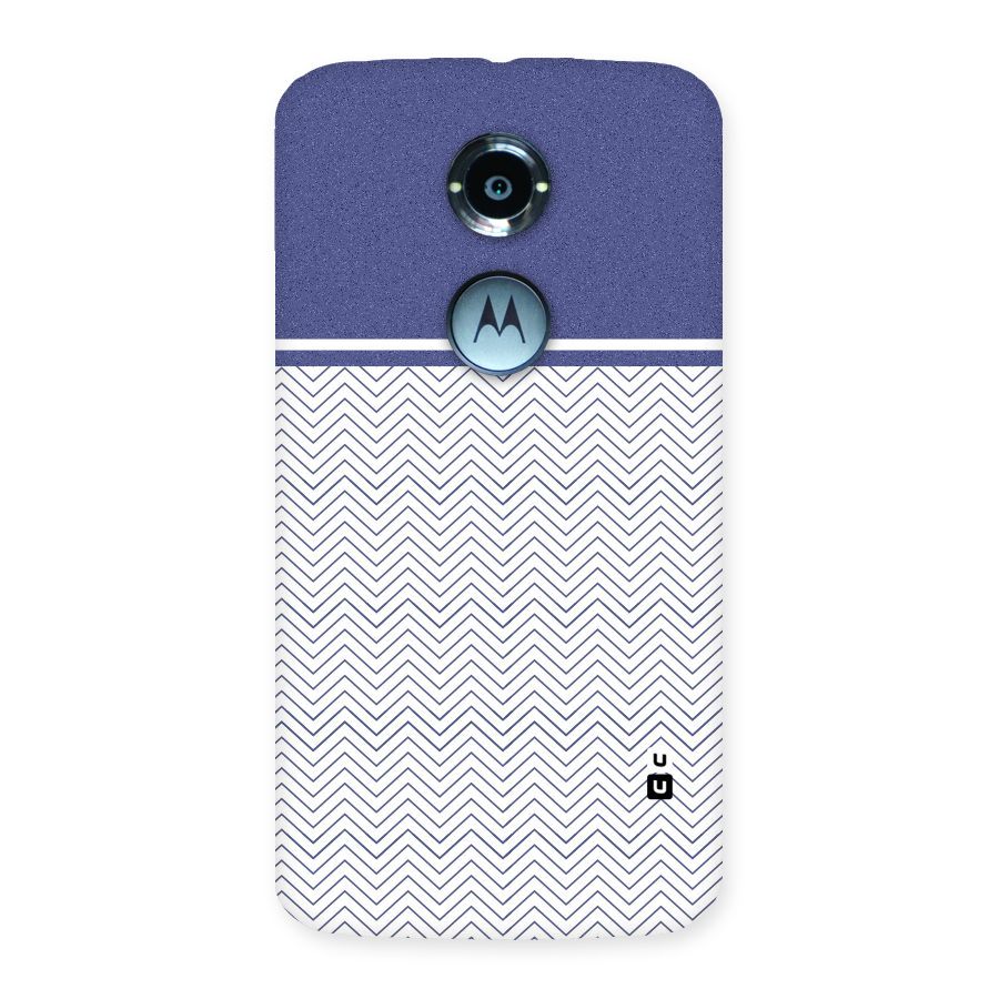 Melange Striped Pattern Back Case for Moto X 2nd Gen