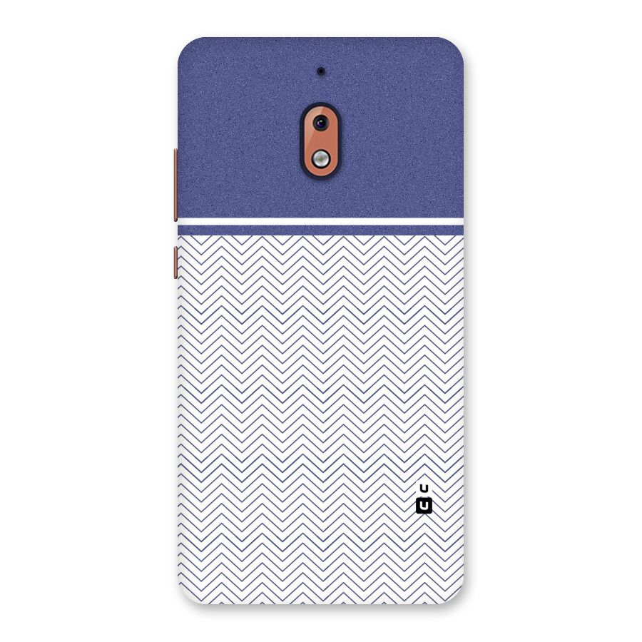 Melange Striped Pattern Back Case for Nokia 2.1