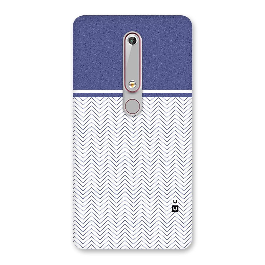 Melange Striped Pattern Back Case for Nokia 6.1