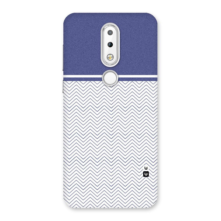 Melange Striped Pattern Back Case for Nokia 6.1 Plus