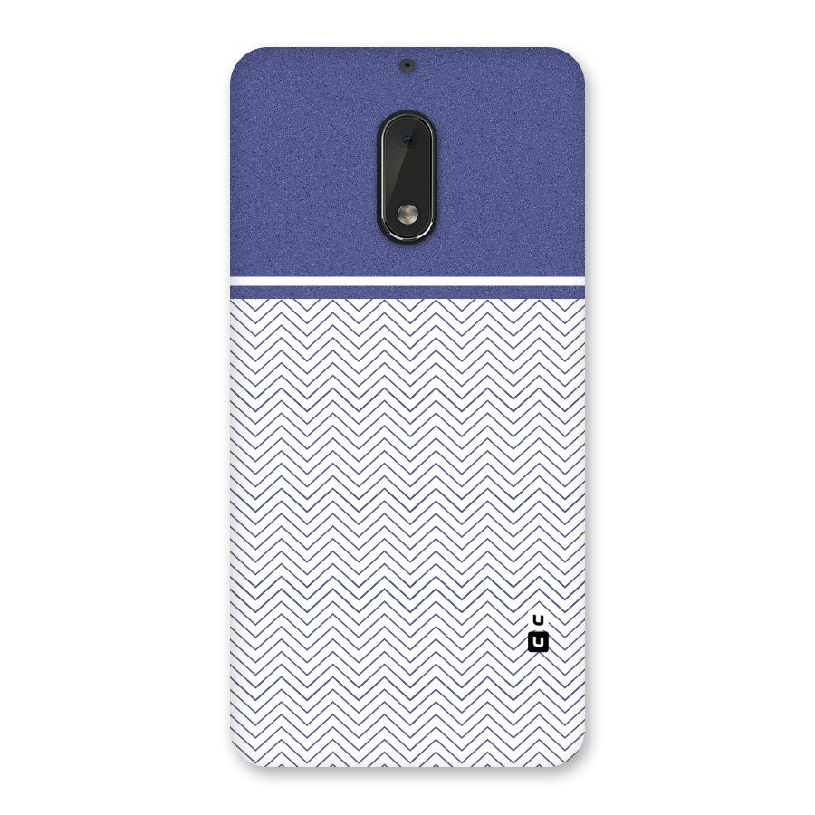 Melange Striped Pattern Back Case for Nokia 6