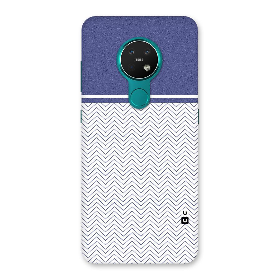 Melange Striped Pattern Back Case for Nokia 7.2