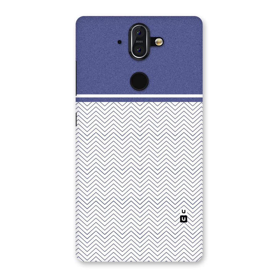 Melange Striped Pattern Back Case for Nokia 8 Sirocco