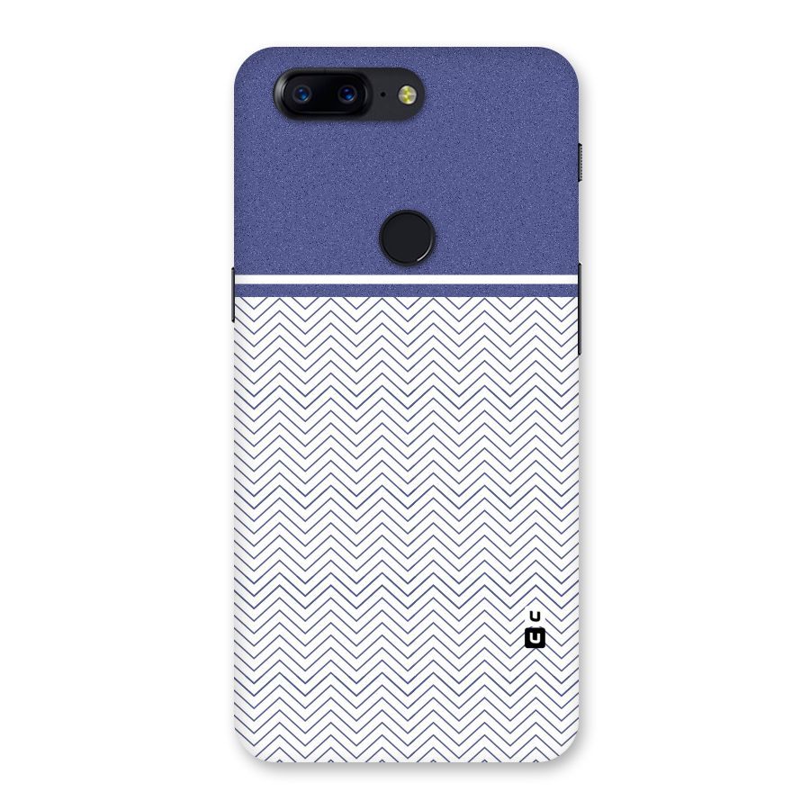 Melange Striped Pattern Back Case for OnePlus 5T