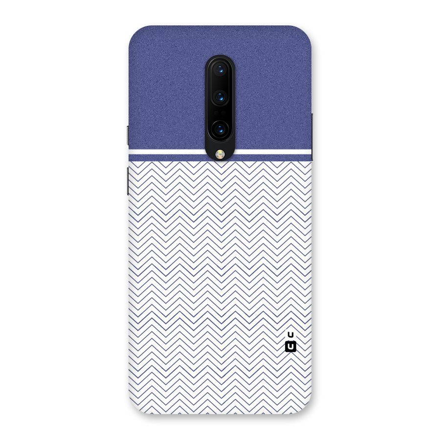 Melange Striped Pattern Back Case for OnePlus 7 Pro