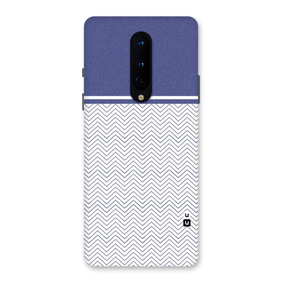 Melange Striped Pattern Back Case for OnePlus 8
