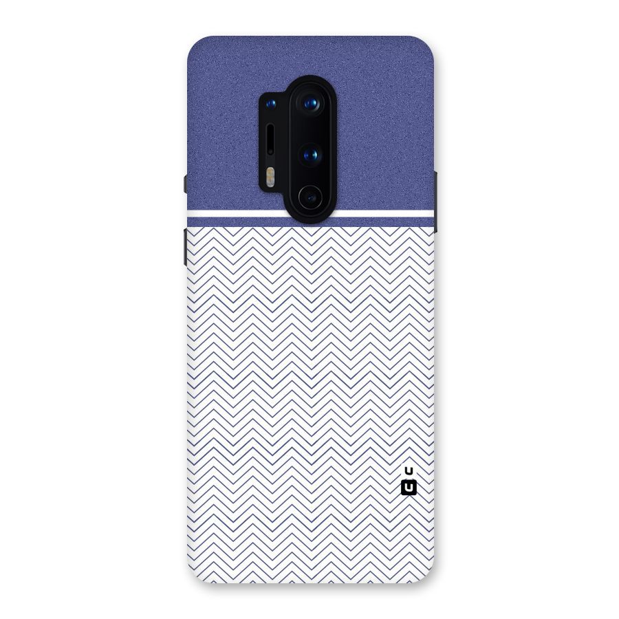 Melange Striped Pattern Back Case for OnePlus 8 Pro