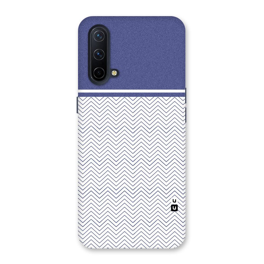 Melange Striped Pattern Back Case for OnePlus Nord CE 5G