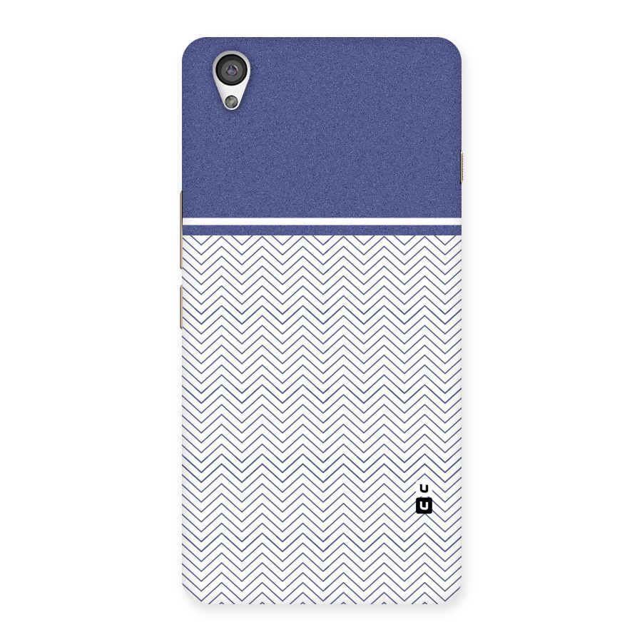 Melange Striped Pattern Back Case for OnePlus X